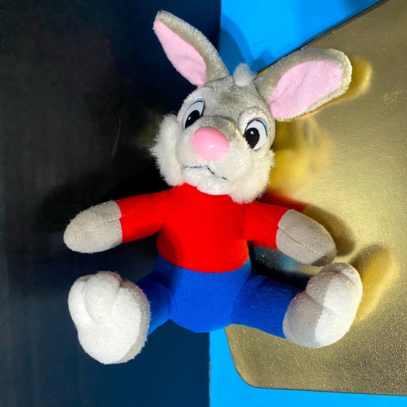 WALT DISNEY VTG 80s BRER RABBIT PLUSH CHARACTER FROM SPLASH MOUNTAIN 8” - Picture 8 of 14